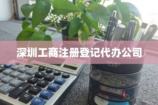 深圳工商注册登记代办公司